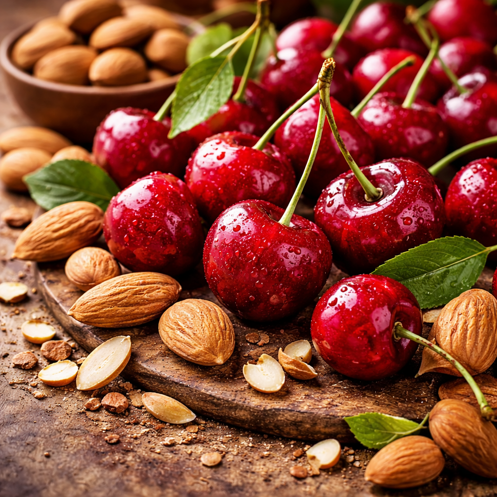 Ķiršu un mandeļu aromātiskā eļļa